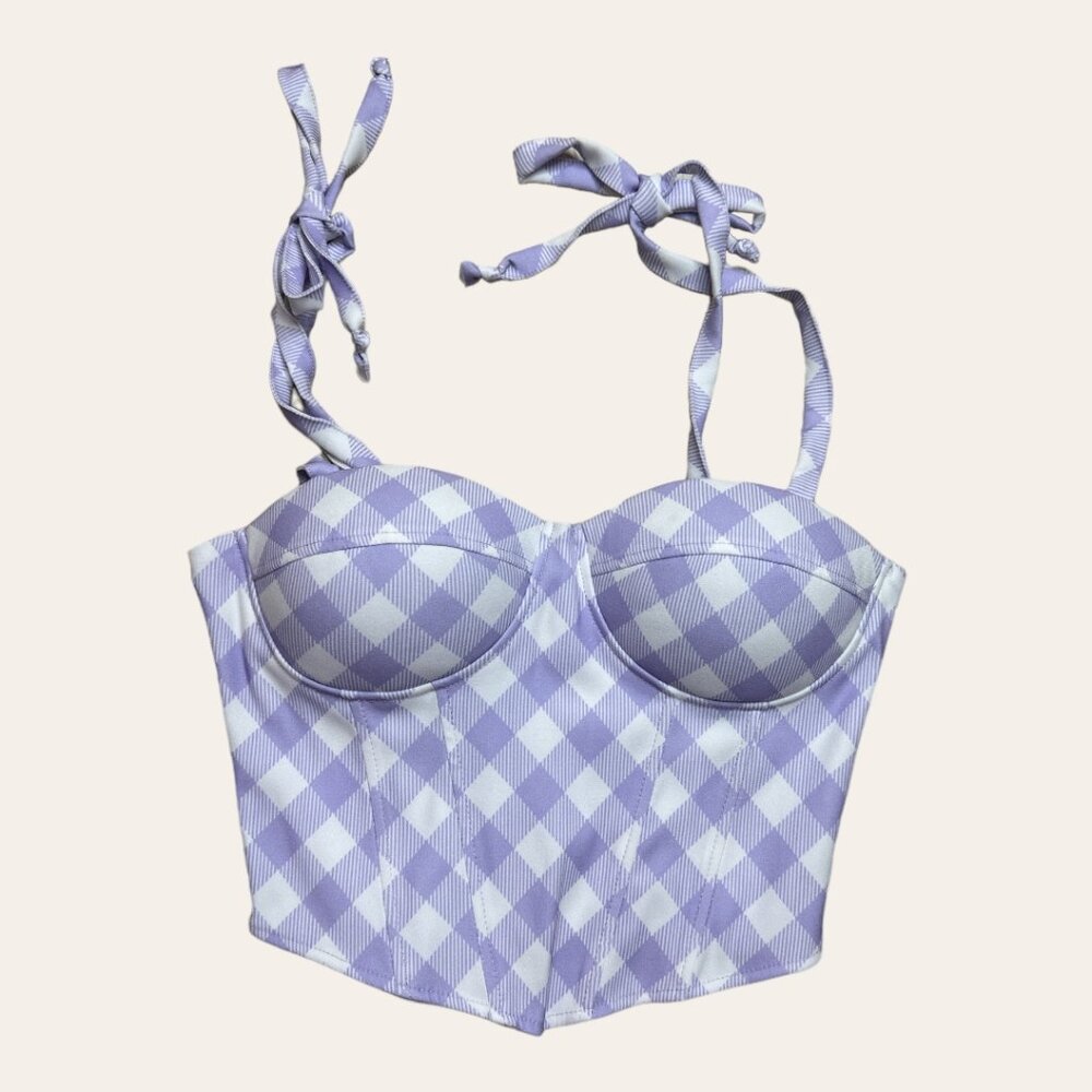 NEW Plaid Princess Cropped